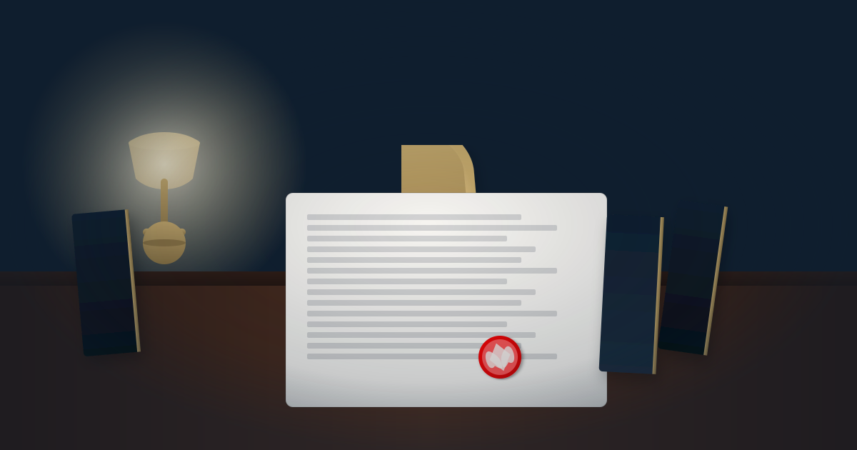 의료분쟁 절차 단계를 나타낸 법률 문서 흐름도 일러스트