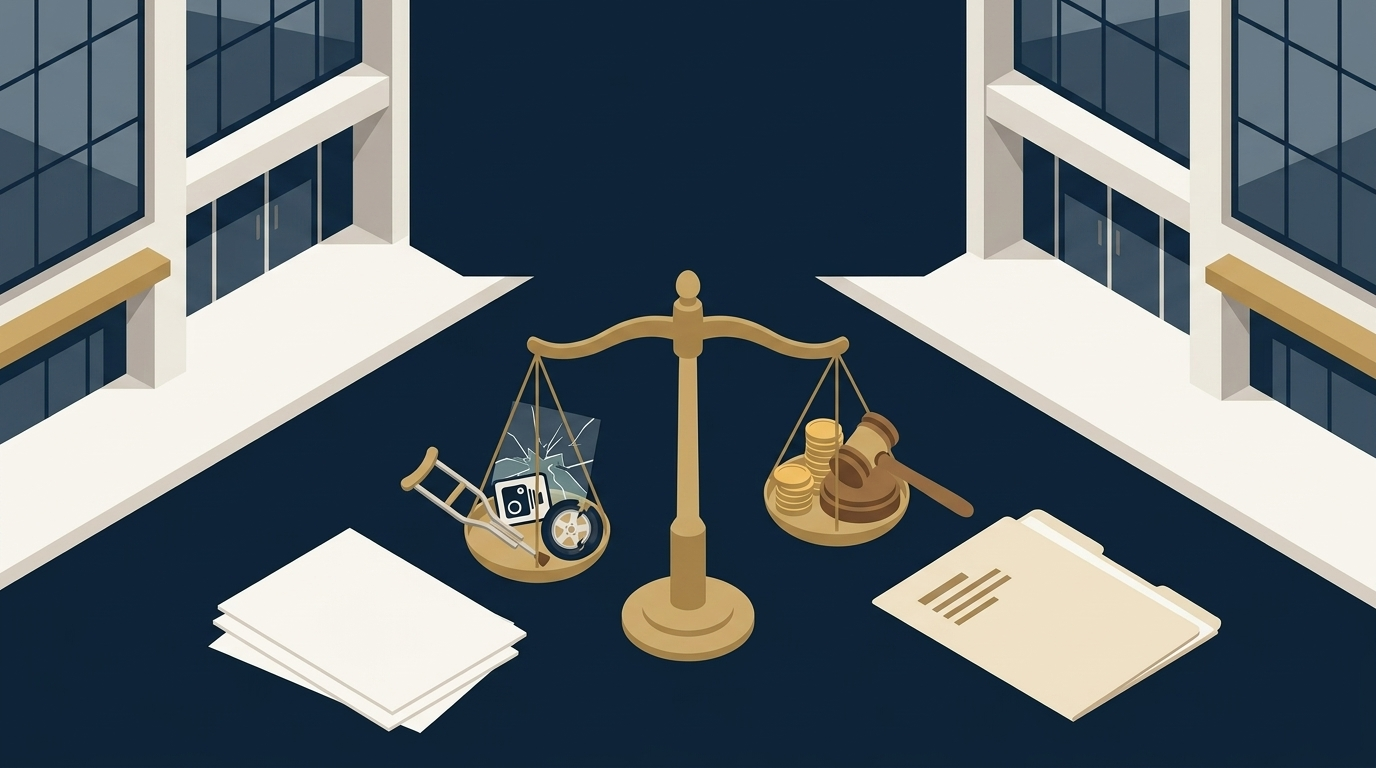Illustration 1 for "Car Accident Claim Compensation: A Complete US Guide" — car accident claim compensation