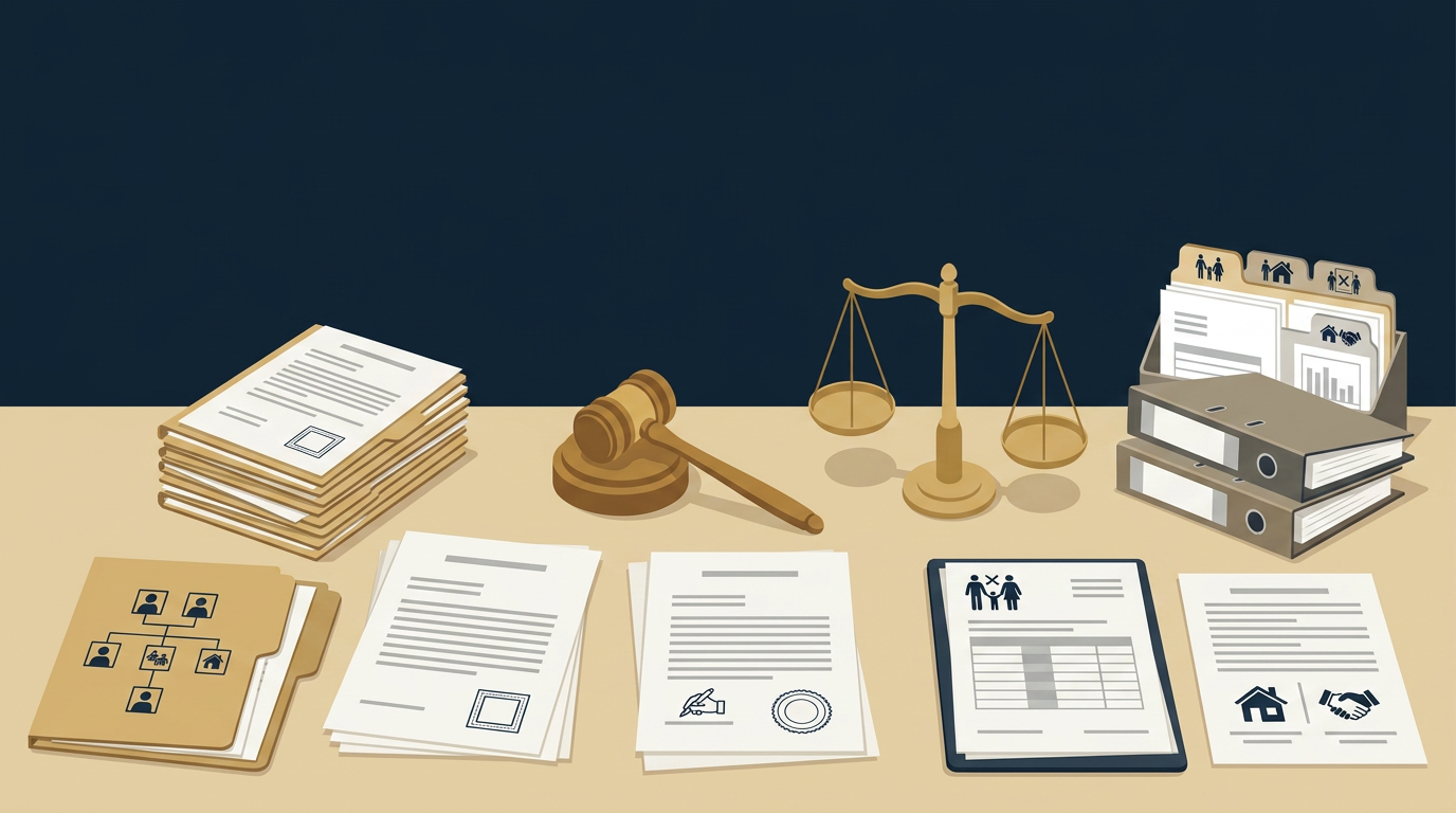 Illustration 2 for "Divorce Settlement Property Division: A Step-by-Step Guide" — divorce settlement property division